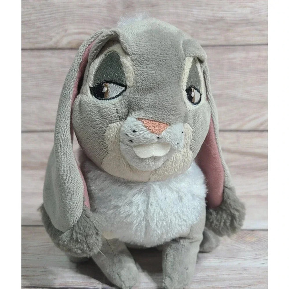Disney Sofia The First Plush Clover the Rabbit Stuffed Animal Gray 8.5" - Picture 1 of 4